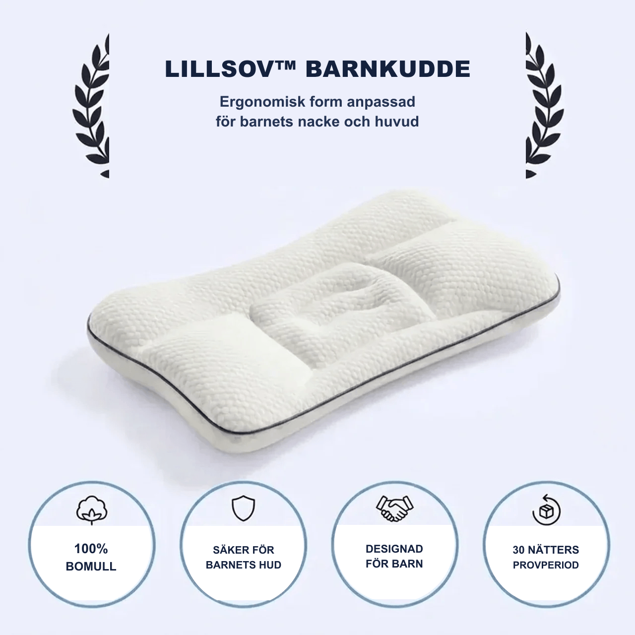 Lillsov Ergonomisk Barnkudde